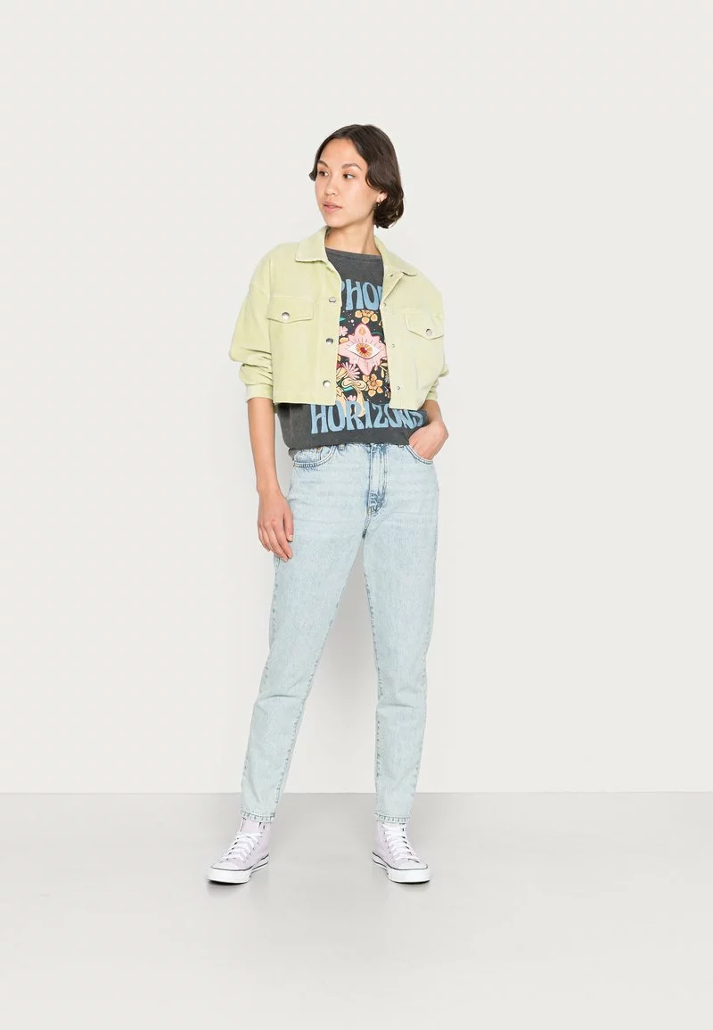 Even&Odd Damen T-Shirt Print - Black 4 Even&Odd Damen T-Shirt Print - Black – Bild 2