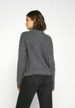 Even&Odd Damen Strickpullover - Mottled Dark Grey -Even&Odd Verkäufe 2023 020a1cd0937148afb6e368e3783940e7