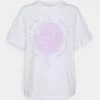 Even&Odd Damen T-Shirt Print - White -Even&Odd Verkäufe 2023 029adcc584c94360b6a6843bb2d9398f