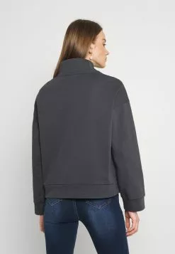 Even&Odd Damen OVERSIZED POPPER HIGH NECK - Sweatshirt - Grey -Even&Odd Verkäufe 2023 038c50d29bb9457883e75fbc46d8f1e2