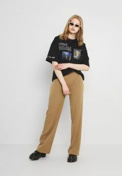 Even&Odd Damen T-Shirt Print - Black -Even&Odd Verkäufe 2023 0408db7ca79644a2aaa89d39ca781fbe