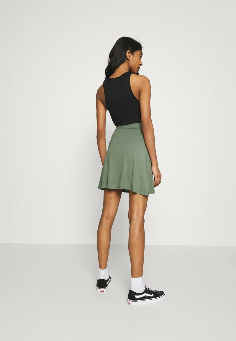 Even&Odd A-Linien-Rock - Black/light Green | Damen 5 Even&Odd A-Linien-Rock - Black/light Green | Damen – Bild 3