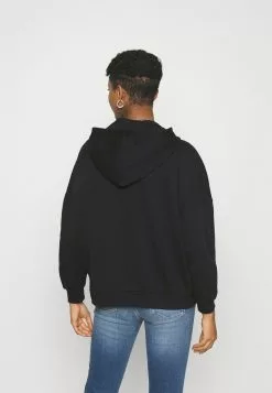 Even&Odd Damen HOODIE LONG WITHOUT DRAWCORD AND POCKET - Kapuzenpullover - Black -Even&Odd Verkäufe 2023 07d9e26830db4a07bb1782caa834f7ea