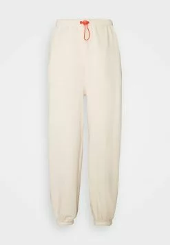 Even&Odd Damen Loose Fit Joggers With Contrast - Jogginghose - Off-white