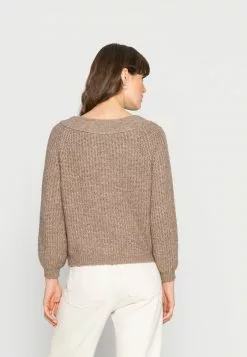 Even&Odd Damen OFF SHOULDER JUMPER - Strickpullover - Mottled Beige -Even&Odd Verkäufe 2023 0ae1ca6b207749d39064be6620118926