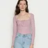 Even&Odd Damen Langarmshirt - Light Pink -Even&Odd Verkäufe 2023 0b1f20c811a044f590e2a27f3596ac96