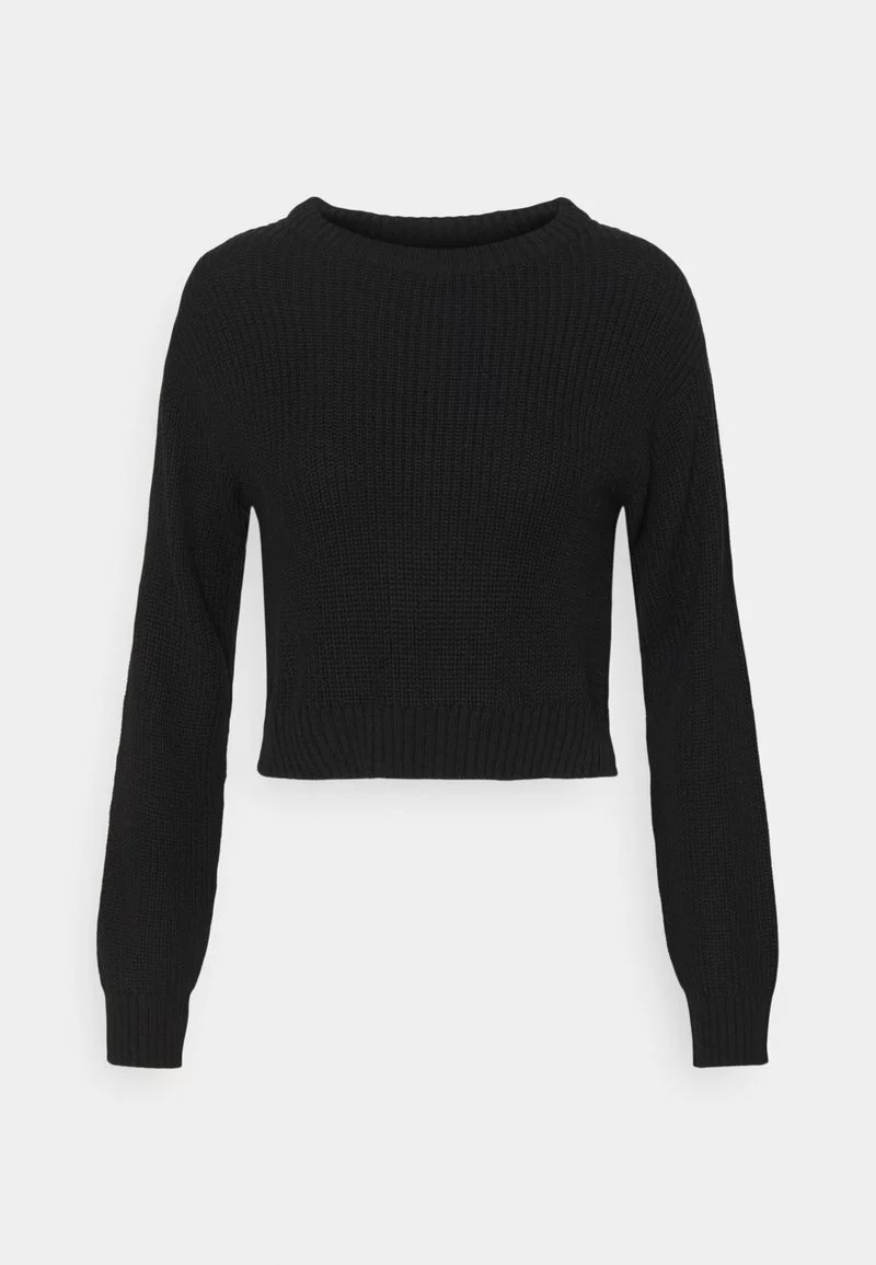 Even&Odd Damen 2 PACK - Strickpullover - Black/beige 4 Even&Odd Damen 2 PACK - Strickpullover - Black/beige – Bild 2