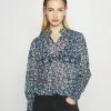 Even&Odd Damen PRINTED BLOUSE - Bluse - Blue -Even&Odd Verkäufe 2023 0e22dff584f4431783fb1660f62ea593