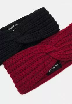 Even&Odd Damen 2 PACK - Ohrenwärmer - Black/red -Even&Odd Verkäufe 2023 109de88a1da8435c94f2fb0753f62aa0