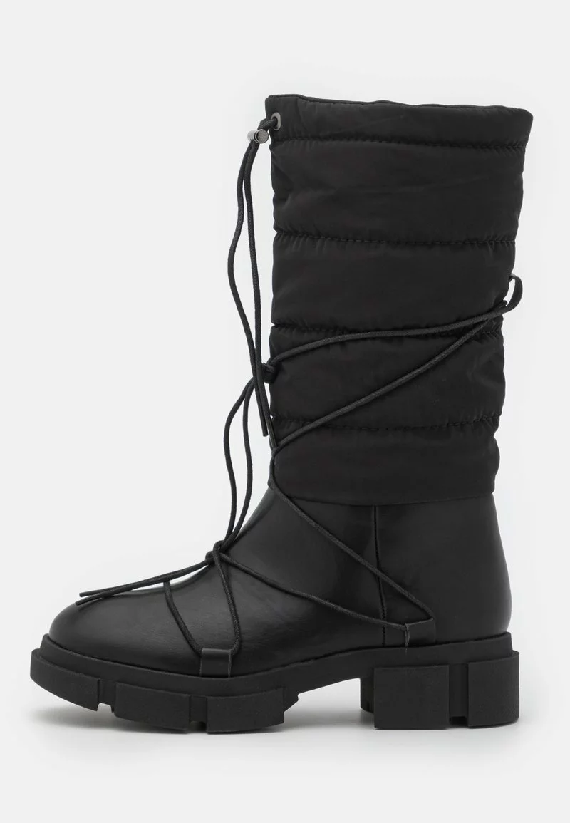 Even&Odd Damen WINTER BOOTIES - Plateaustiefel - Black 4 Even&Odd Damen WINTER BOOTIES - Plateaustiefel - Black – Bild 2