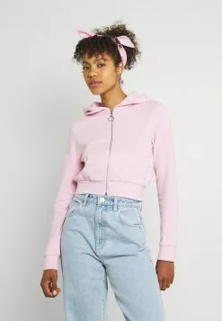 Even&Odd Damen Sweatjacke - Light Pink