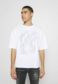 Even&Odd UNISEX - T-Shirt Print - White