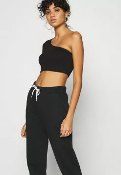 Even&Odd Damen Regular Fit Jogger With Contrast - Jogginghose - Black -Even&Odd Verkäufe 2023 15e7794759944ee882d84813efebd177