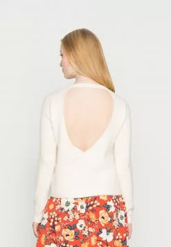 Even&Odd Damen BACK DETAIL - Strickpullover - Off White -Even&Odd Verkäufe 2023 16cfeb70fed547b2b9332f801e9ad60d
