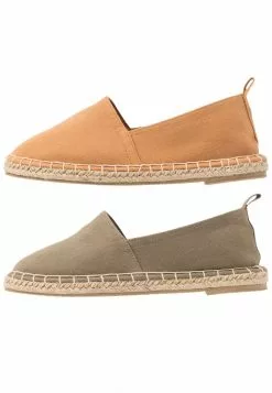 Even&Odd 2 PACK - Espadrille - Cognac/khaki | Damen -Even&Odd Verkäufe 2023 16e0058c913a4288aed8556eccaa49b7