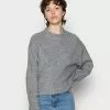 Even&Odd Damen BAT SHAPE MOCK NECK SHORTER - Strickpullover - Mottled Grey 1 Even&Odd Damen BAT SHAPE MOCK NECK SHORTER - Strickpullover - Mottled Grey -Even&Odd Verkäufe 2023 18196c551fe54ba1823332b6bdca78b0
