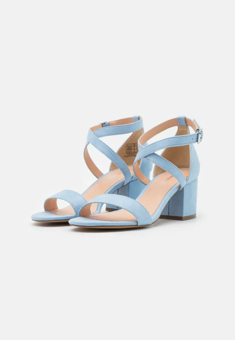 Even&Odd Damen Riemensandalette - Light Blue 5 Even&Odd Damen Riemensandalette - Light Blue – Bild 3