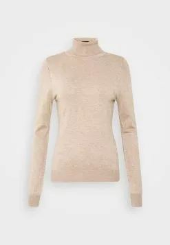 Even&Odd Damen BASIC TURTLE NECK JUMPER - Strickpullover - Sand -Even&Odd Verkäufe 2023 19d9ab1d226243b8a15497934576541e