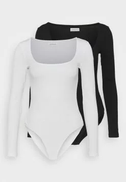 Even&Odd Damen 2 PACK - Langarmshirt - Black/white -Even&Odd Verkäufe 2023 1a26d330ff6746f1aabb0b5a83267f71