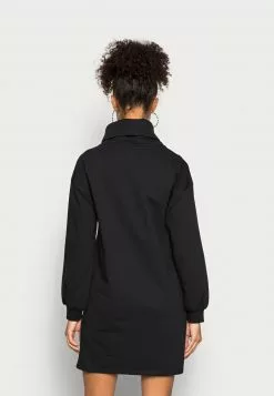 Even&Odd Damen Casual Sweat Collar Winter Mini Dress - Freizeitkleid - Black -Even&Odd Verkäufe 2023 1a2b5eddee764257a3807dfcd048f11c