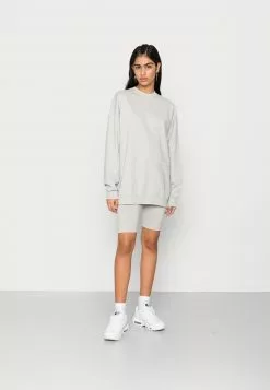 Even&Odd Damen SET - Sweatshirt - Mottled Light Grey