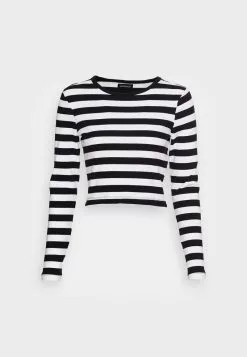 Even&Odd Damen Langarmshirt - Black/white -Even&Odd Verkäufe 2023 1dd8755464934bd08ce56a4af00d41db