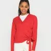 Even&Odd Damen WRAPPED CARDIGAN - Strickjacke - Red -Even&Odd Verkäufe 2023 1dfba7e14a164ddfbabf9d3a74152cef