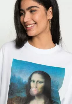 Even&Odd Damen DRESS WITH BIG PLACEMENT - Jerseykleid - White/multi Coloured -Even&Odd Verkäufe 2023 1ebf1402c96c4133bd4b0187016e2707