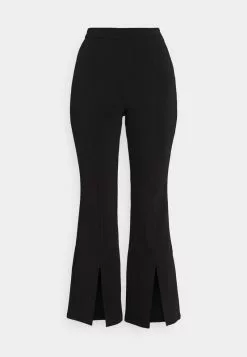 Even&Odd Damen SPLIT FRONT FLARED - Stoffhose - Black 10 Even&Odd Damen SPLIT FRONT FLARED - Stoffhose - Black -Even&Odd Verkäufe 2023 209d2ca1167d400fa5bf439b10abf674
