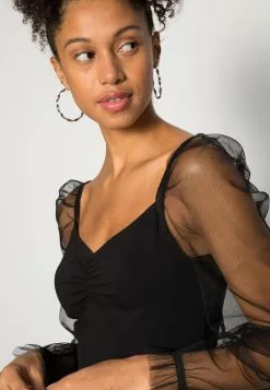 Even&Odd LONG PUFF SLEEVES RUSHING BODYCON DRESS - Cocktailkleid/festliches Kleid - Black | Damen 11 Even&Odd LONG PUFF SLEEVES RUSHING BODYCON DRESS - Cocktailkleid/festliches Kleid - Black | Damen -Even&Odd Verkäufe 2023 2113c43a644a4d11a7f109a500a5177d