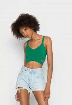 Even&Odd Top - Green | Damen