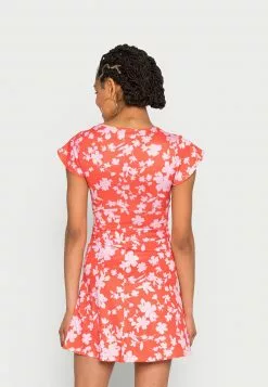 Even&Odd Damen Jerseykleid - Red/pink -Even&Odd Verkäufe 2023 220ffb8ec8b64774b2a502fd2a2a200c