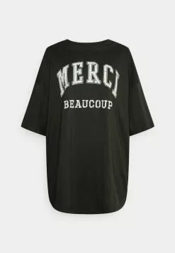 Even&Odd T-Shirt Print - Anthracite | Damen