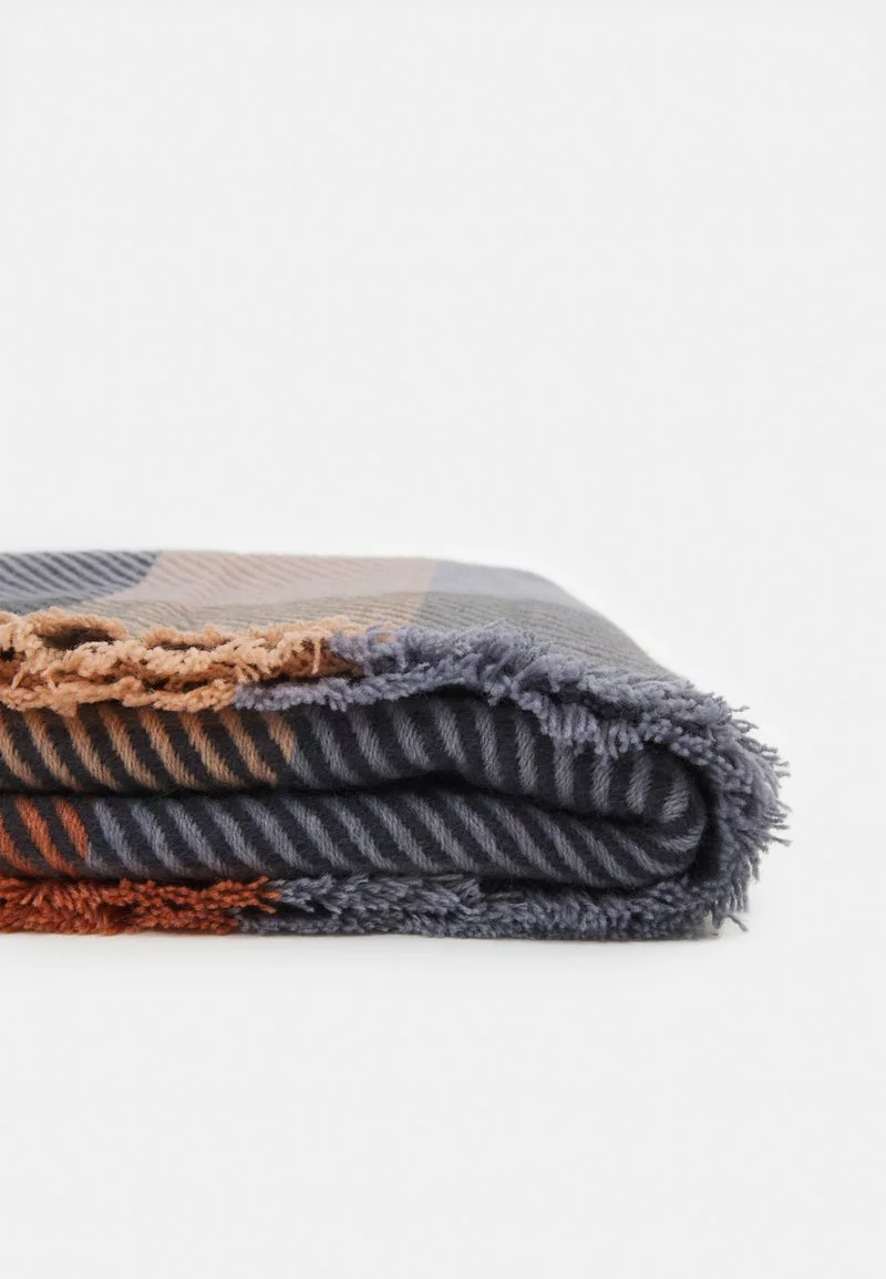 Even&Odd Damen Schal - Blue/orange 4 Even&Odd Damen Schal - Blue/orange – Bild 2