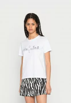 Even&Odd T-Shirt Print - White | Damen