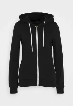 Even&Odd ZIP JACKET - Sweatjacke - Black | Damen -Even&Odd Verkäufe 2023 23292ea797bf4fcbb28fdd3e8bd63fe8