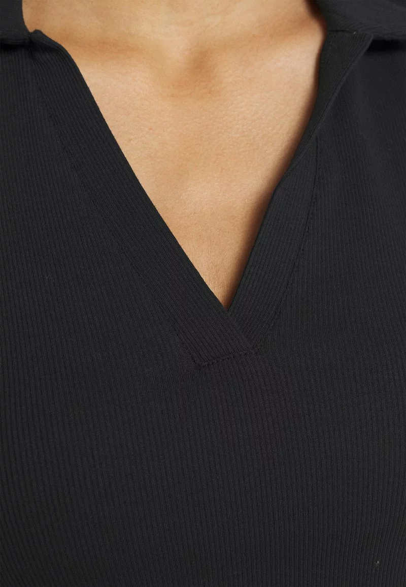 Even&Odd Poloshirt - Black | Damen 7 Even&Odd Poloshirt - Black | Damen – Bild 5