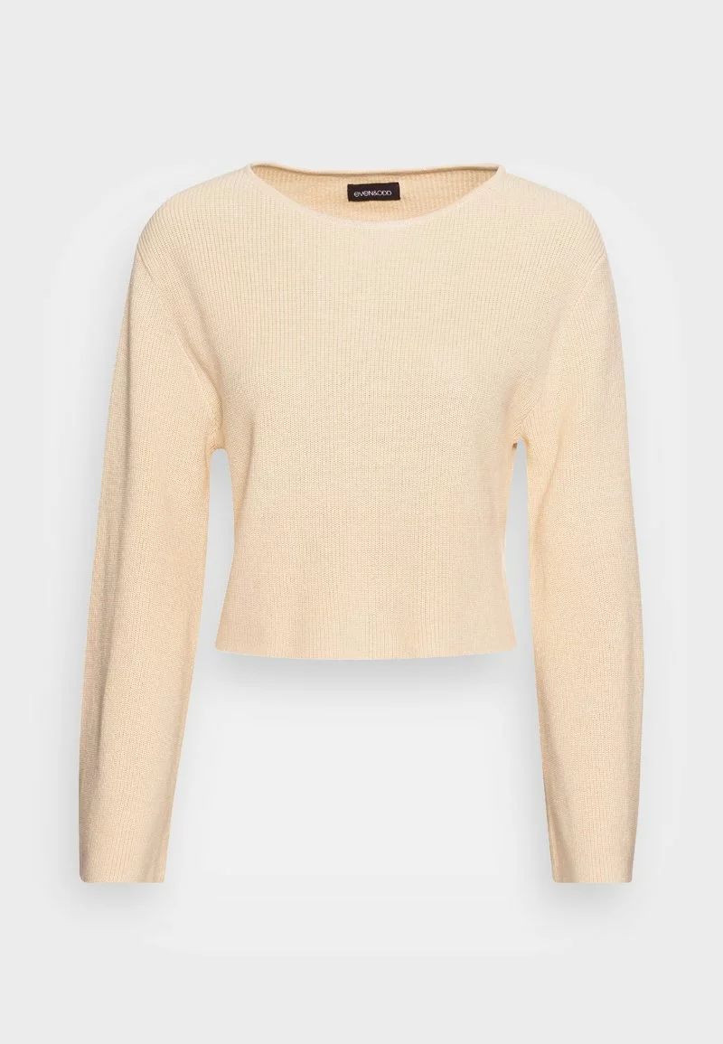 Even&Odd Damen Strickpullover - Sand 6 Even&Odd Damen Strickpullover - Sand – Bild 4
