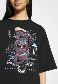 Even&Odd Damen T-Shirt Print - Black -Even&Odd Verkäufe 2023 25c22403e9004d9ea68516ce25e73161