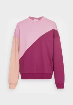 Even&Odd Damen Sweatshirt - Beige/pink/bordeaux -Even&Odd Verkäufe 2023 26e955bce4844a40af75bc48b894421e