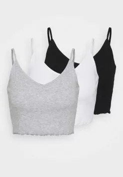 Even&Odd Damen STRAPPY LETTUCE CROP 3 PACK - Top - Black/white/grey 16 Even&Odd Damen STRAPPY LETTUCE CROP 3 PACK - Top - Black/white/grey -Even&Odd Verkäufe 2023 277e0f5f7d614268914a0bd15fef6dc9