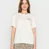 Even&Odd Damen T-Shirt Print - White