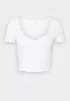 Even&Odd Damen T-Shirt Basic - White -Even&Odd Verkäufe 2023 2830732ca98b48de8c9fcce360c17f3d