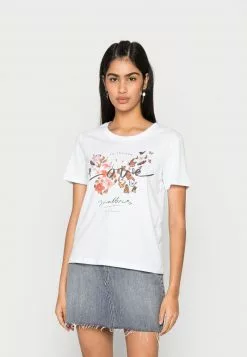 Even&Odd Damen T-Shirt Print - White