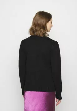 Even&Odd Damen PUFF SLEEVE JUMPER - Strickpullover - Black -Even&Odd Verkäufe 2023 28f24c4ff54d4620b2c79b8874a1cf23