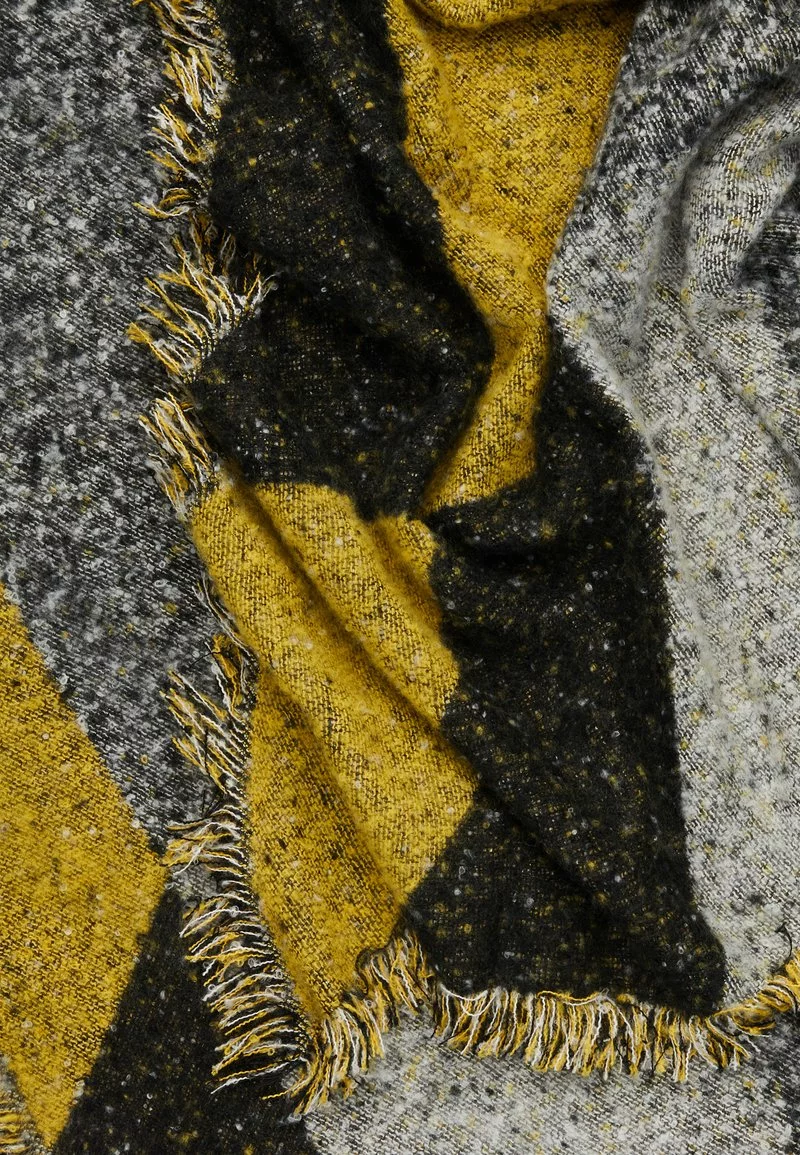 Even&Odd Damen Schal - Grey/yellow 4 Even&Odd Damen Schal - Grey/yellow – Bild 2