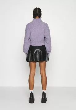 Even&Odd Damen Mini PU Leather A-line Skirt - A-Linien-Rock - Black -Even&Odd Verkäufe 2023 291b5b510496455b8caf601161eb0ccd