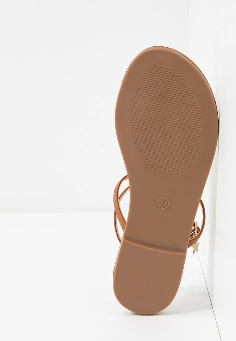 Even&Odd Damen Zehentrenner - Cognac 9 Even&Odd Damen Zehentrenner - Cognac – Bild 7