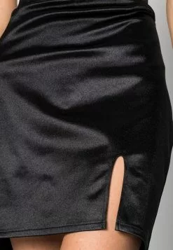 Even&Odd Damen BODYCON SKIRT WITH SLIT - Minirock - Black -Even&Odd Verkäufe 2023 29d4f760e88148d2bd64f64f92b9235d