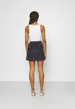 Even&Odd Damen A-Linien-Rock - Black/lilac -Even&Odd Verkäufe 2023 2a61e124bb5e4c6a8d9547298af34032